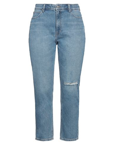 Lee Woman Jeans Blue Size 25w-31l Cotton, Elastane