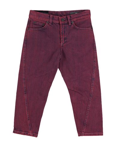 Dondup Babies'  Toddler Girl Jeans Garnet Size 4 Cotton, Elastane In Red
