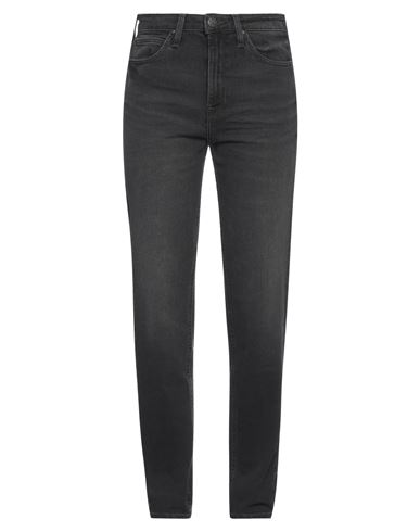 Shop Lee Woman Jeans Steel Grey Size 28w-35l Cotton, Elastane