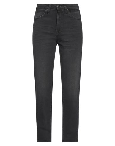 Shop Lee Woman Jeans Steel Grey Size 26w-l33 Cotton, Elastane