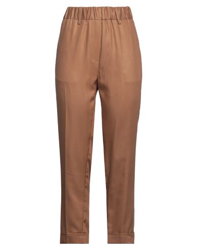 Nine:inthe:morning Nine In The Morning Woman Pants Camel Size 30 Lyocell In Beige