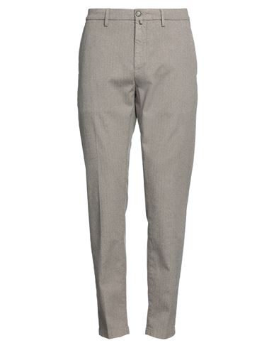 Siviglia Man Pants Khaki Size 40 Cotton, Polyester, Elastane In Beige