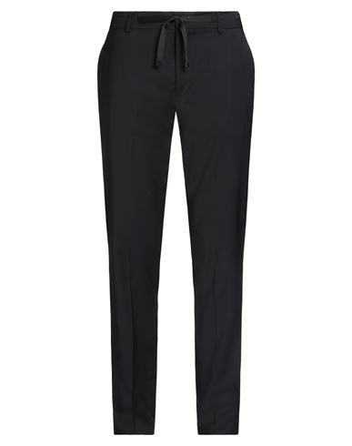 Brian Dales Drawstring Tailored Trousers In Black