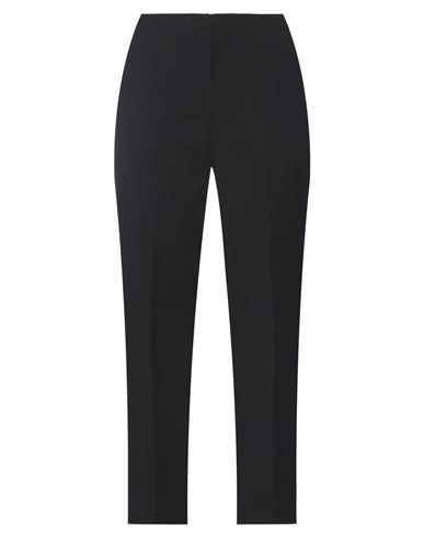 Camicettasnob Woman Pants Black Size 12 Polyester, Rayon, Elastane