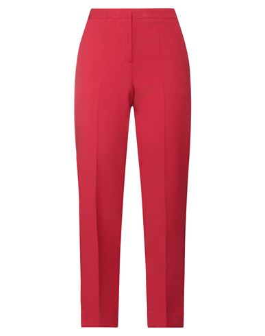 Camicettasnob Woman Pants Red Size 6 Polyester, Rayon, Elastane