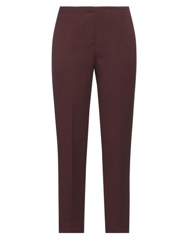 Camicettasnob Woman Pants Cocoa Size 8 Polyester, Rayon, Elastane In Brown