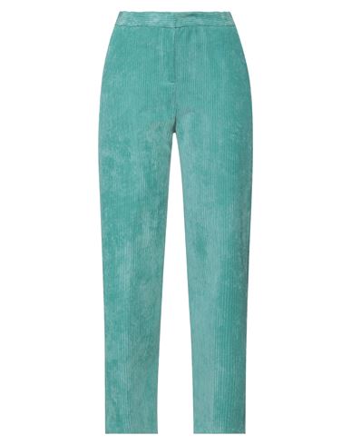 Camicettasnob Woman Pants Turquoise Size 6 Polyester, Polyamide, Elastane In Blue