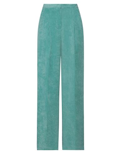 Camicettasnob Woman Pants Turquoise Size 2 Polyester, Polyamide, Elastane In Blue