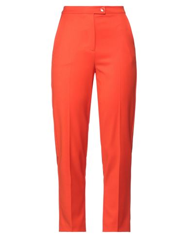 Patrizia Pepe Woman Pants Orange Size 4 Polyester, Viscose, Elastane