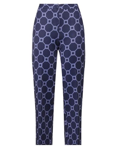 Camicettasnob Woman Pants Dark Purple Size 6 Viscose, Polyester, Elastane