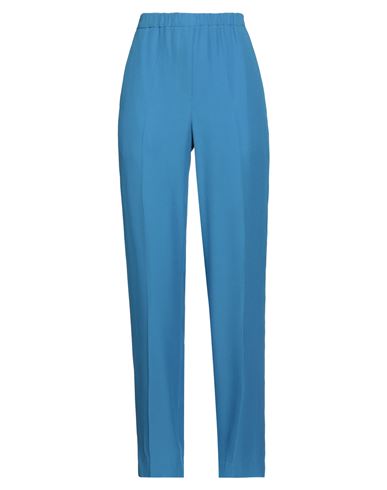 Mauro Grifoni Grifoni Woman Pants Azure Size 10 Acetate, Viscose In Blue