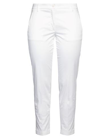 Jacob Cohёn Woman Pants White Size 10 Cotton, Elastane