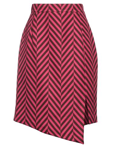 Camicettasnob Woman Midi Skirt Fuchsia Size 6 Viscose, Polyester, Nylon In Pink