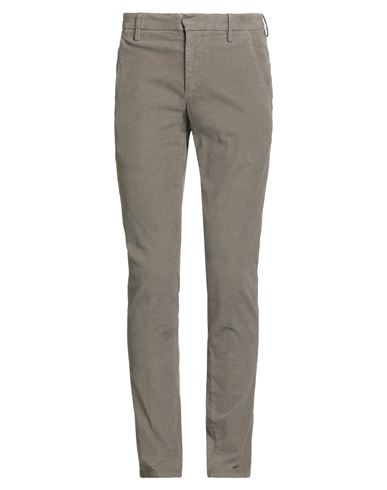 Dondup Man Pants Khaki Size 32 Cotton, Elastane In Beige