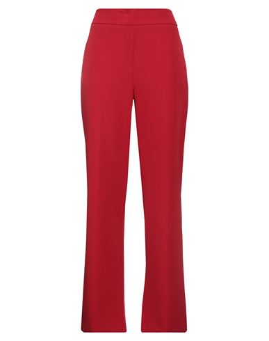 Atos Lombardini Woman Pants Red Size 8 Polyester, Elastane