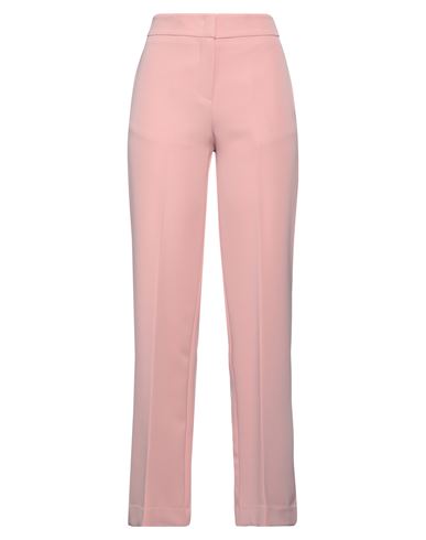 Atos Lombardini Woman Pants Pastel Pink Size 10 Polyester, Elastane