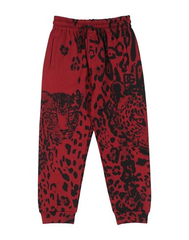 Dolce & Gabbana Babies'  Toddler Boy Pants Brick Red Size 7 Cotton