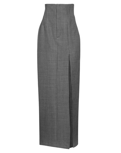 Philosophy Di Lorenzo Serafini Woman Long Skirt Grey Size 6 Wool