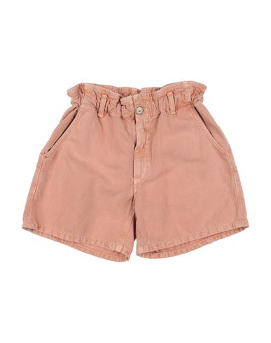 Dondup Babies'  Toddler Girl Denim Shorts Salmon Pink Size 4 Cotton, Linen