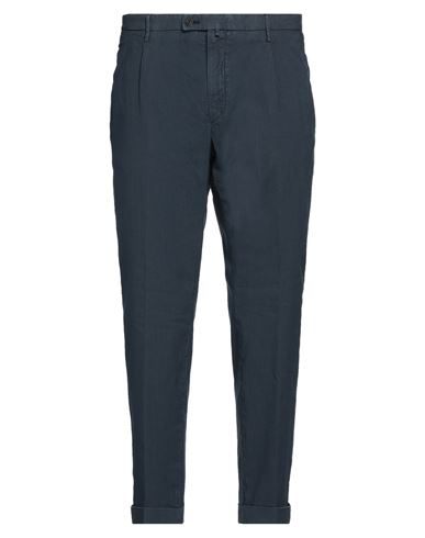 Briglia 1949 Man Pants Midnight Blue Size 42 Cotton, Linen, Polyester