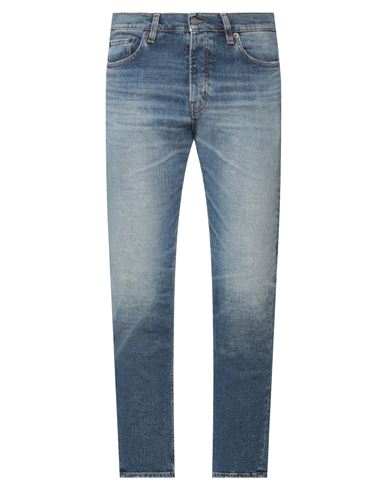 Shop Haikure Man Jeans Blue Size 35 Cotton, Elastane