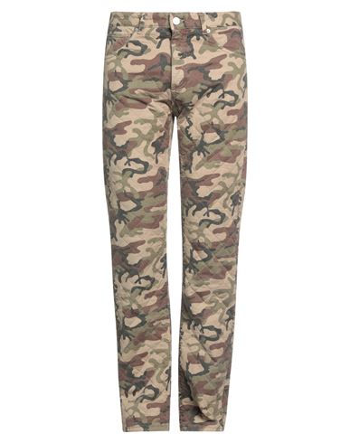 Family First Milano Man Pants Military Green Size 28 Cotton, Polyester, Wool, Elastane