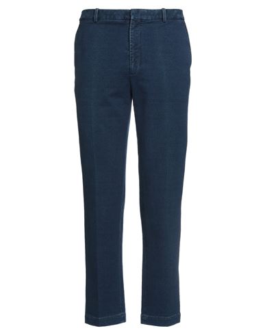 Circolo 1901 Man Pants Blue Size 38 Cotton, Lycra