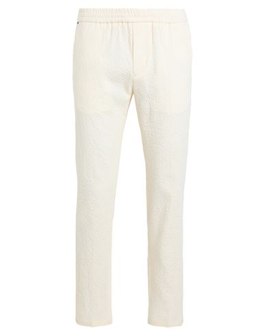Tommy Hilfiger Man Pants Cream Size 34w-32l Cotton, Elastane In White