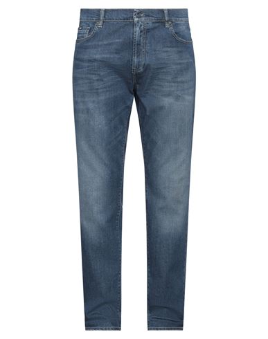 Shop Gas Man Jeans Blue Size 30w-34l Cotton, Elastane