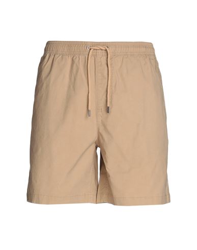 Quiksilver Qs Shorts Taxer Ws Man Shorts & Bermuda Shorts Beige Size L Cotton, Elastane