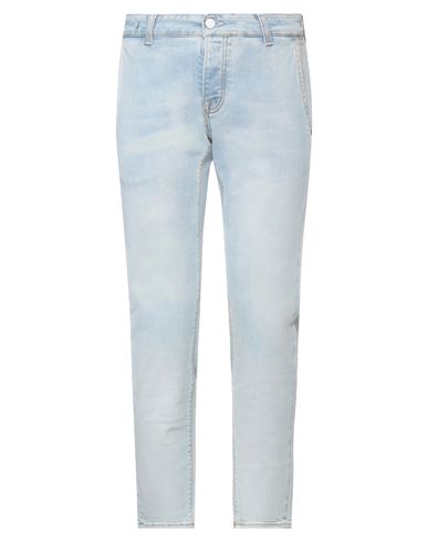 Shop Mc Denimerie Man Jeans Blue Size 34 Cotton, Elastane