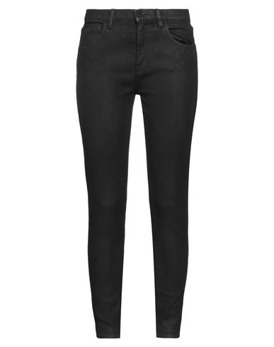 Pence Woman Jeans Black Size 27 Cotton, Elastomultiester, Elastane