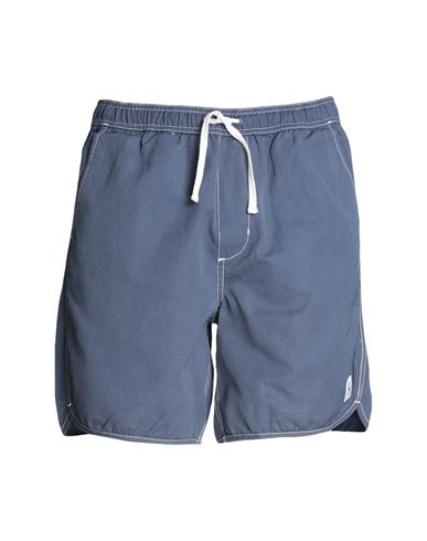 Quiksilver Qs Shorts Scallop Walkshort Man Shorts & Bermuda Shorts Pastel Blue Size Xl Cotton, Linen