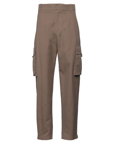 Dior Homme Man Pants Khaki Size 30 Cotton In Brown