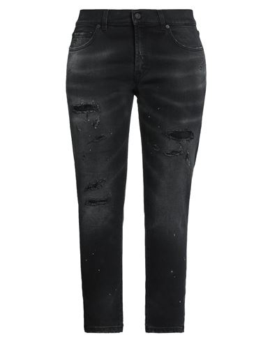 Dondup Woman Jeans Black Size 31 Cotton, Elastane