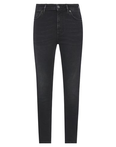 Acne Studios Woman Denim Pants Black Size 34w-34l Cotton, Polyester, Elastane