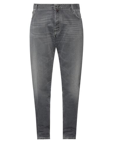 Jacob Cohёn Man Denim Pants Grey Size 44 Cotton