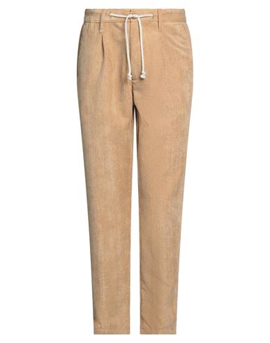 Berna Man Pants Sand Size 36 Polyester In Beige