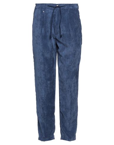Berna Man Pants Navy Blue Size 36 Polyester