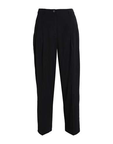 Topshop Woman Pants Black Size 2 Polyester, Elastane