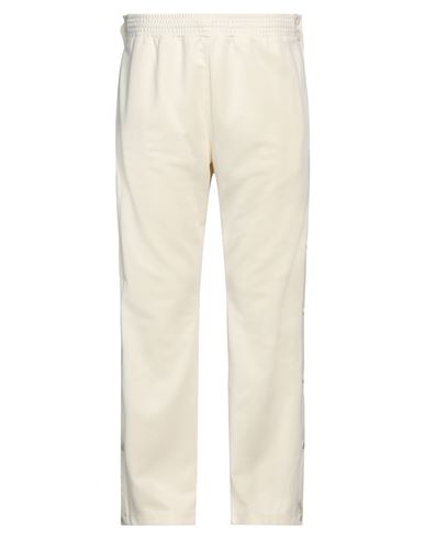 Jw Anderson Man Pants Ivory Size L Polyester, Cotton In White