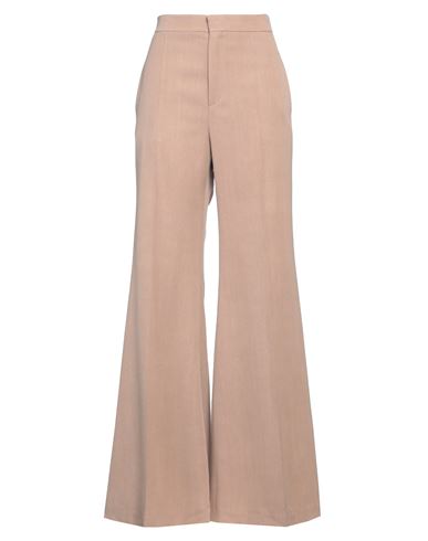 Chloé Woman Pants Light Brown Size 8 Virgin Wool In Beige