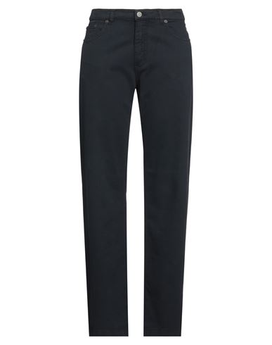 Massimo Alba Woman Pants Navy Size 29 Cotton, Cashmere, Elastane In Navy