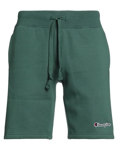 Champion Man Shorts & Bermuda Shorts Green Size S Cotton, Polyester