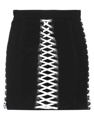Marco Bologna Woman Mini Skirt Black Size 8 Polyester