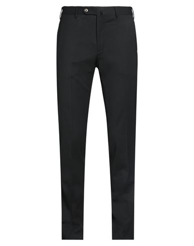 Pt Torino Man Pants Black Size 34 Polyester, Wool, Elastane