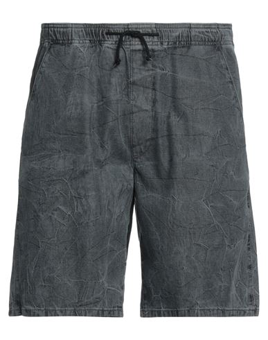 Wrangler Man Denim Shorts Grey Size 33 Cotton