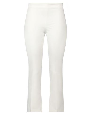 Kate By Laltramoda Woman Pants White Size 10 Polyester, Elastane