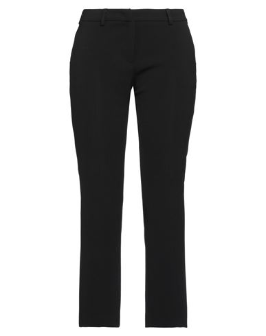 Pt Torino Woman Pants Black Size 8 Polyester, Wool, Elastane