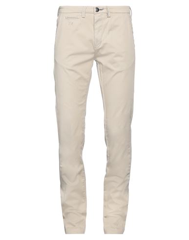Tramarossa Man Denim Pants Sage Green Size 32 Cotton, Polyester, Elastane In Beige